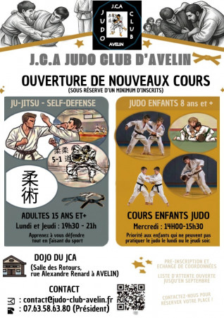 7 septembre 2026 : Reprise de la saison et cours d'essai